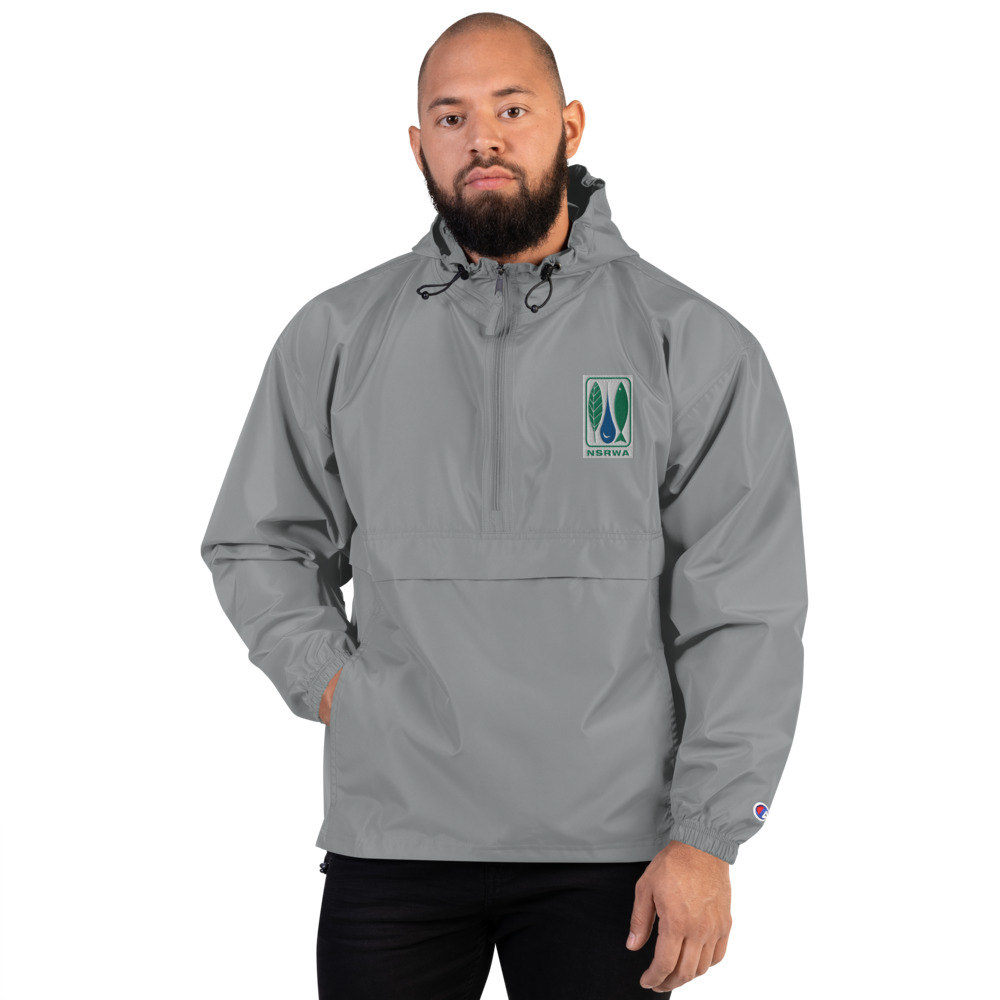 Embroidered Champion Packable Jacket - North and South Rivers